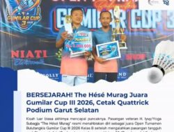BERSEJARAH! The Hésé Murag Juara Gumilar Cup III 2026, Cetak Quattrick Podium Garut Selatan