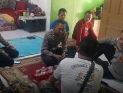 Komunikasi dengan Warga Wargamekar, Bhabinkamtibmas Polsek Baleendah Sosialisasikan Layanan 110