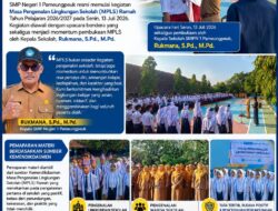 MPLS Hari Pertama SMPN 1 Pameungpeuk Pastikan Hari Pertama Sekolah Aman, Nyaman, dan Menggembirakan