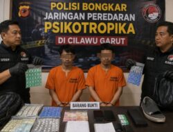 Polisi Bongkar Jaringan Peredaran Psikotropika Di Cilawu