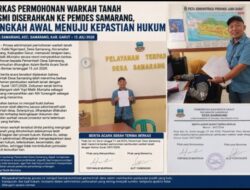 Berkas Permohonan Warkah Tanah Resmi Diserahkan ke Pemdes Samarang, Langkah Awal Menuju Kepastian Hukum