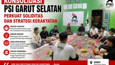 Konsolidasi PSI Garut Selatan Perkuat Soliditas dan Strategi Kerakyatan