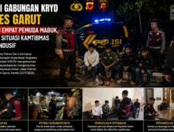 Malam Kelam di Garut! Empat Pemuda Mabuk Tak Berkutik Saat Digerebek Polisi