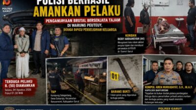 Pelaku Penganiayaan Brutal di Warung Peuteuy Berhasil Ditangkap Polisi