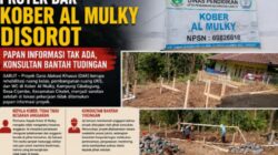 Proyek DAK Kober Al Mulky Tanpa Papan Informasi, Kepala Sekolah dan Konsultan Saling Lempar Penjelasan