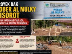Proyek DAK Kober Al Mulky Tanpa Papan Informasi, Kepala Sekolah dan Konsultan Saling Lempar Penjelasan