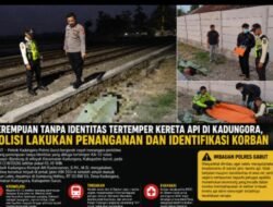 Perempuan Tanpa Identitas Tertemper KA-12 di Kadungora