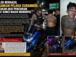 Kabur Bawa NMAX Curian, Terduga Pelaku Dibekuk Polisi