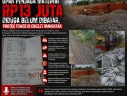 Upah Penjaga Material Rp13 Juta Diduga Belum Dibayar, Proyek Tower di Cikelet Mangkrak