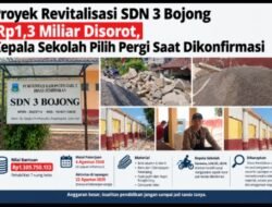 Proyek Revitalisasi SDN 3 Bojong Rp1,3 Miliar Disorot, Kepala Sekolah Pilih Pergi Saat Dikonfirmasi
