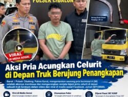 Viral Acungkan Celurit ke Truk, Pria di Cibalong Ditangkap Polisi