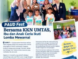 PAUD Fest Bersama KKN UMTAS, Ibu dan Anak Ceria Ikuti Lomba Mewarnai