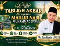 Tabligh Akbar Peringatan Maulid Nabi Digelar di Kampung Nagara Cibalong