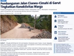 Pembangunan Jalan Cisewu-Cimahi Berikan Harapan Baru bagi Warga