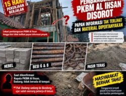 PKBM Al Ihsan Disorot, 15 Hari Proyek Tanpa Papan Informasi