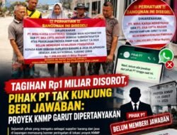 Tagihan Rp1 Miliar Disorot, Pihak PT Tak Kunjung Beri Jawaban: Proyek KNMP Garut Dipertanyakan