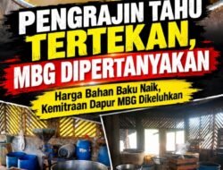 Pengrajin Tahu di Karyasari Keluhkan Harga Bahan Baku, Dapur MBG Dinilai Belum Beri Dampak bagi Usaha Kecil