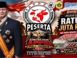 Kontes Sapi Piala Presiden 2026 Digelar di Cibinong
