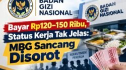 Bayar Rp120–150 Ribu, Status Kerja Tak Jelas: MBG Sancang Disorot