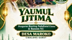 Yaumul Ijtima PRNU dan Banom NU Desa Maroko Digelar, Perkuat Silaturahmi dan Kebersamaan