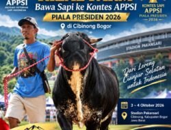 Dari Cianjur Selatan, Rizal Farm Bawa Sapi ke Kontes APPSI Piala Presiden 2026